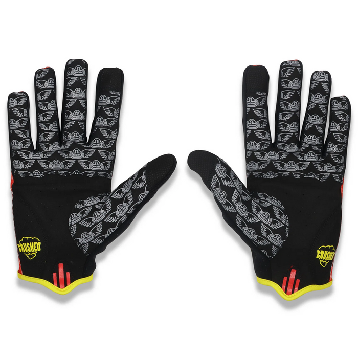 SE Bikes Retro Gloves Red and Black / 3XL