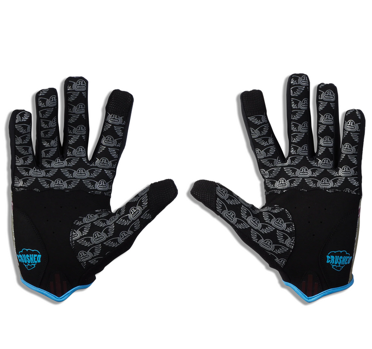 SE Bikes Retro Gloves Red and Black / 3XL