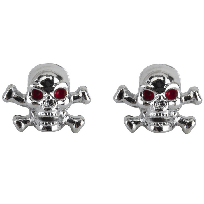 Skull & Crossbones Valve Caps