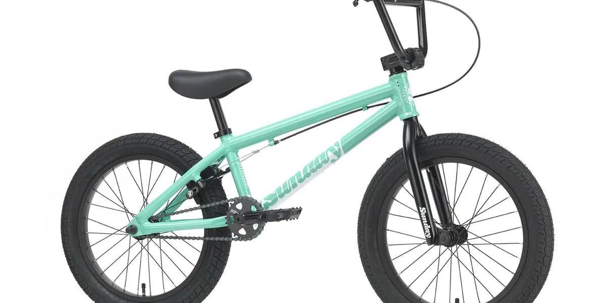 Mon BMXバイク シルバー・グリーン Mon BMXバイク シルバー・グリーン