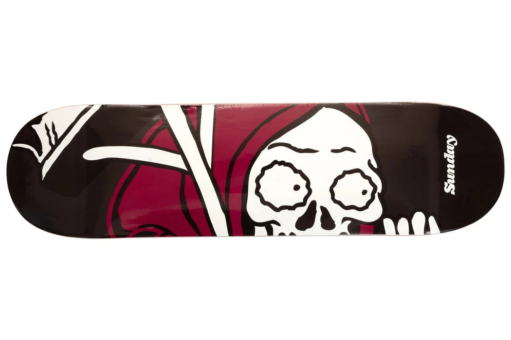 Sunday Creepy Sweeper Skate Deck