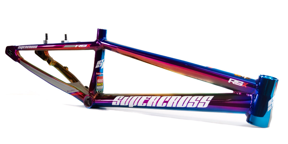 Supercross BMX | Vision RSX - Aluminum BMX Race Frame Scratch and