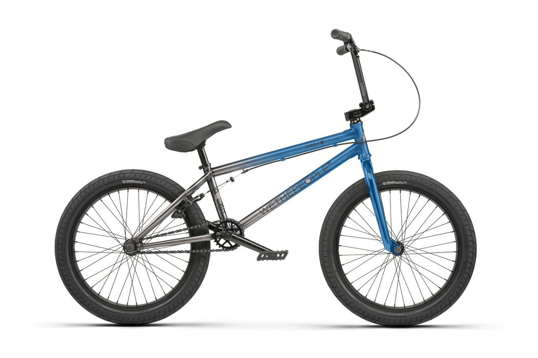 We The People CRS Bike — Translucent Blue Raw Fade