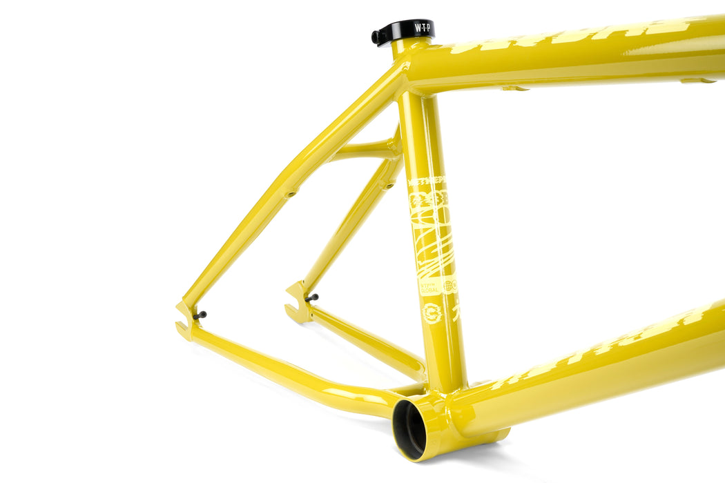 We The People Global Frame — Royal Mustard detail 4