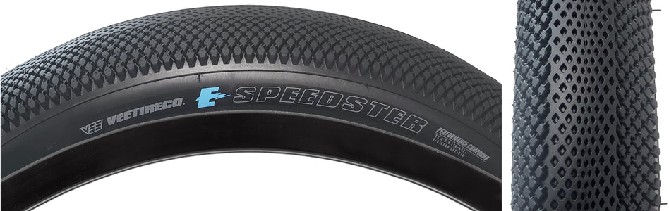 Pneu VEE RUBBER Speedster Pour Fat Bike - 20x4, Noir, 26TPI, Rigide