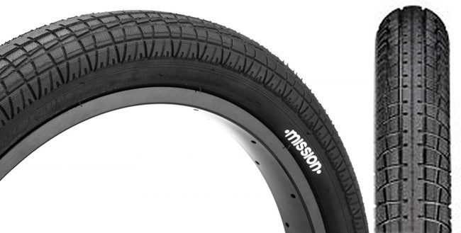 Mission Fleet Tire Black / 2.3