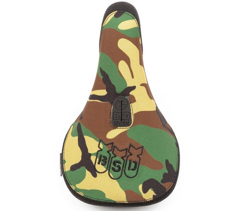 Sella BSD BMX Soulja OG Camo: Stile Pivotal Per La Tua Bici! (Odyssey/Primo/Culto/Straniero)