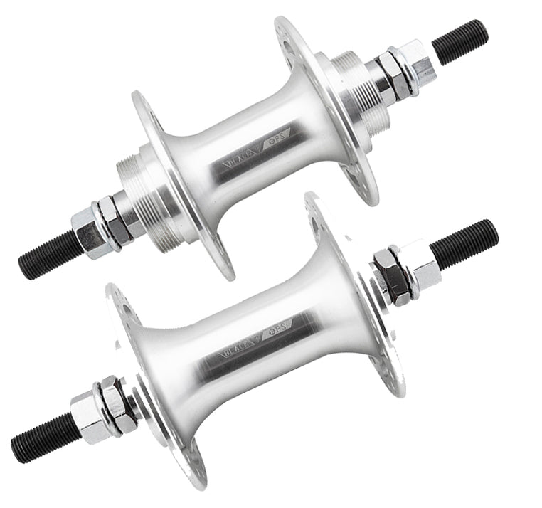 Moyeux Avant BMX Black Ops MX-1100co – 100 Mm, Aluminium Noir, Neuf Sous Blister
