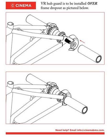 CINEMA VR REAR UNIVERSAL HUB GUARD