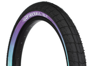 Eclat Fireball Tire Black w/ Purple/Teal Sidewall - 20
