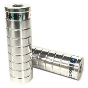 HARO FUSION ALLOY PEGS Silver (Drilled for 3/8