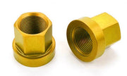 MISSION AXLE NUTS 14mm Alloy Gold
