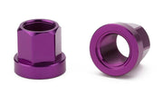 MISSION AXLE NUTS 14mm Alloy Purple