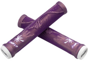 ODI Hucker Flangeless Grips Purple/White