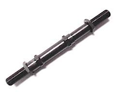 パーツ PROFILE GDH 14mm rear axle titanium BMX Profile Racing 14mm GDH Titanium Cassette Axle at Albe's BMX Bike Shop