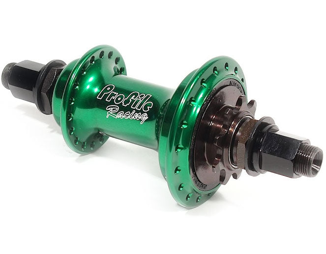 Profile Elite Cassette Hub Green LHD