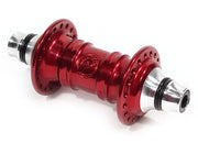 Profile Mini Front Hub Blood Red / 14mm GDH chromoly male axle