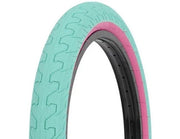 RANT SQUAD TIRE Teal w/ Pink Wall - 20
