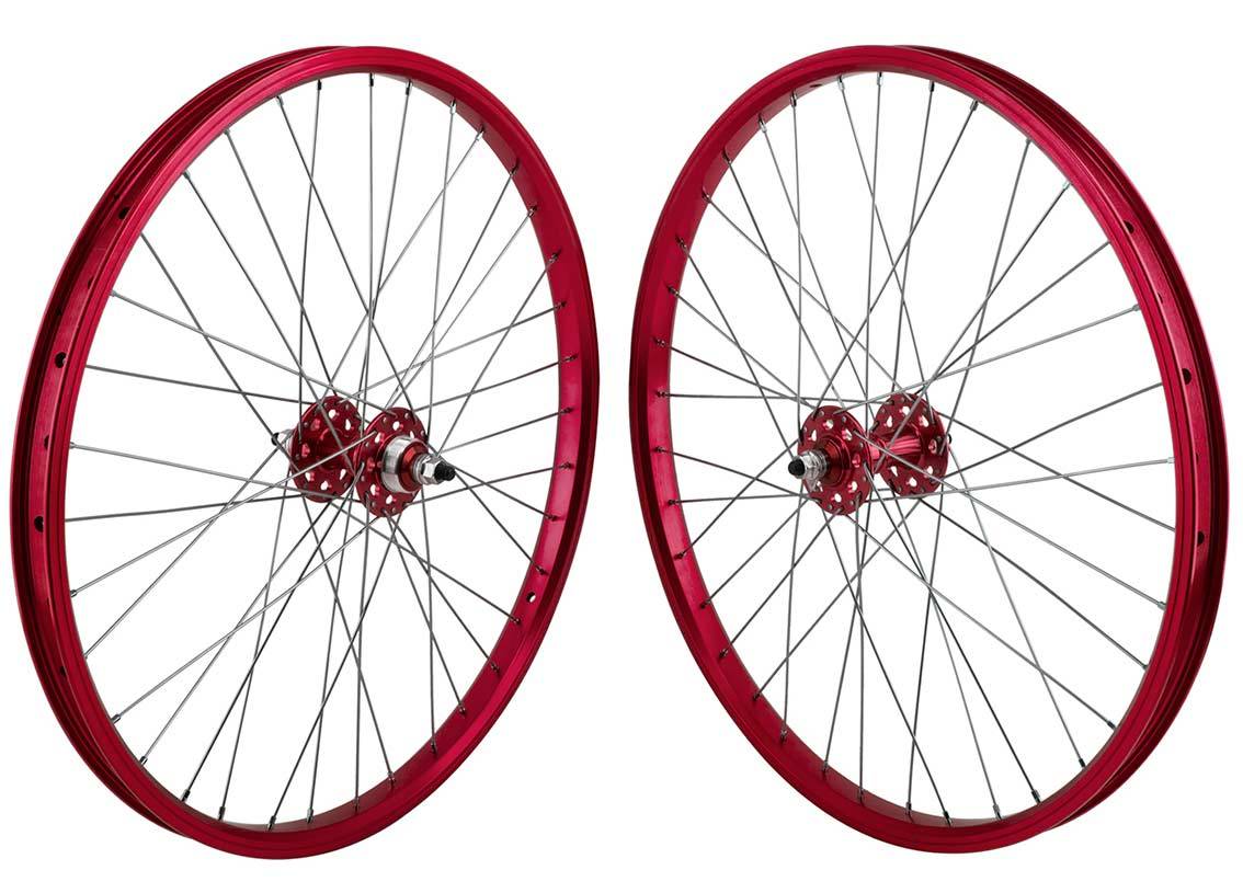 bmx bicycle wheels SE RACING 24 inch WHEEL SET