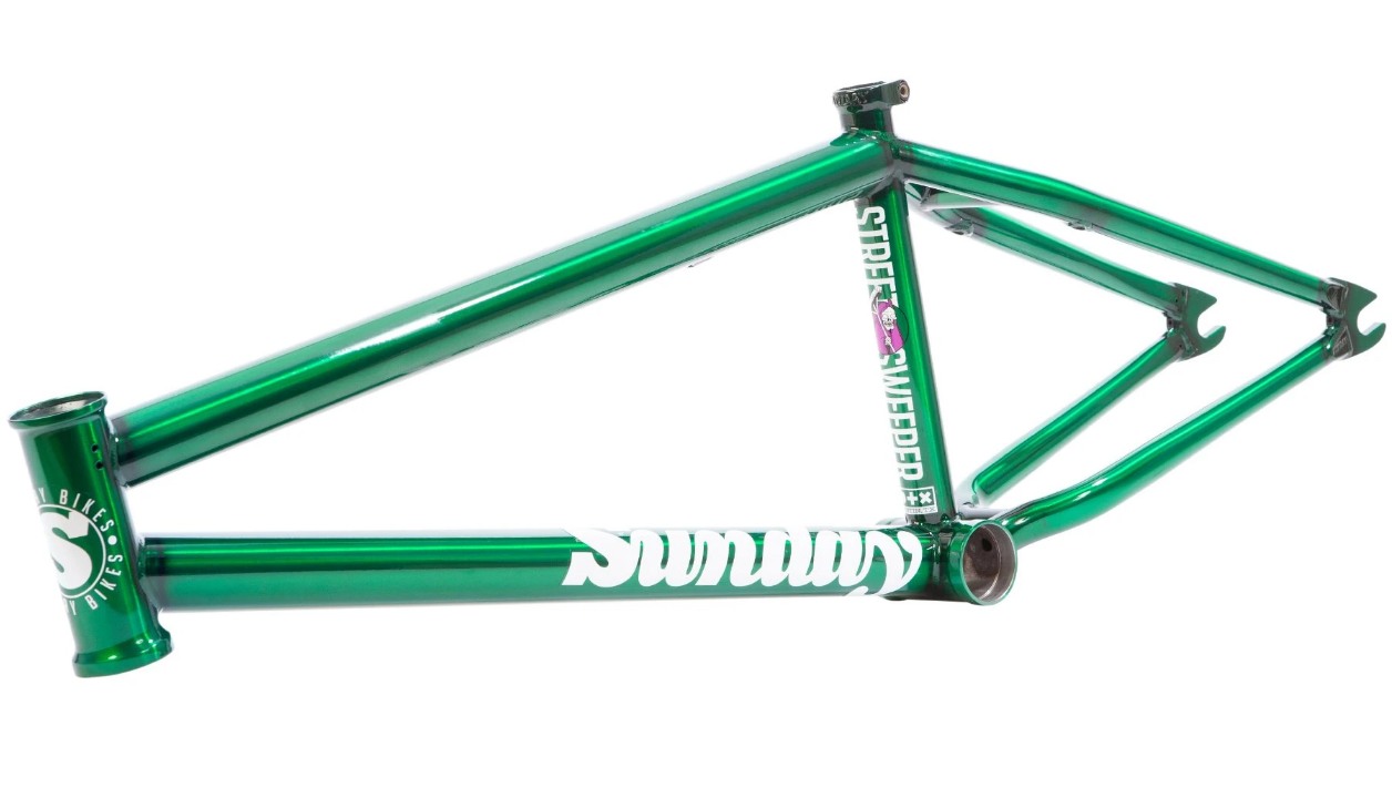 Sunday street sweeper shop frame