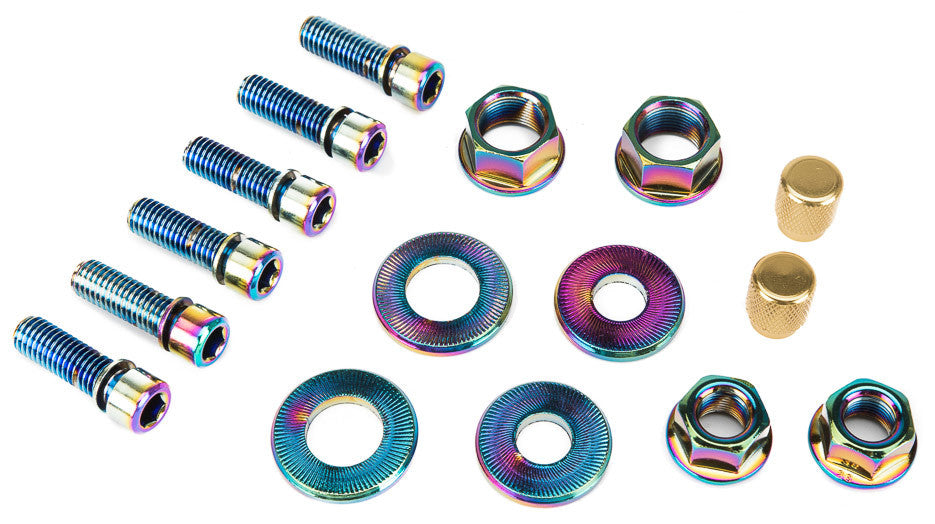 Salt BMX Axle Nut and Stem Bolt Kit at Albe's BMX Bike Shop