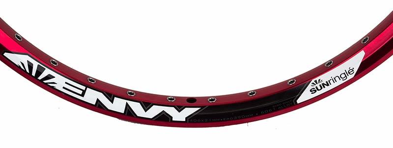 Red bmx rims hotsell
