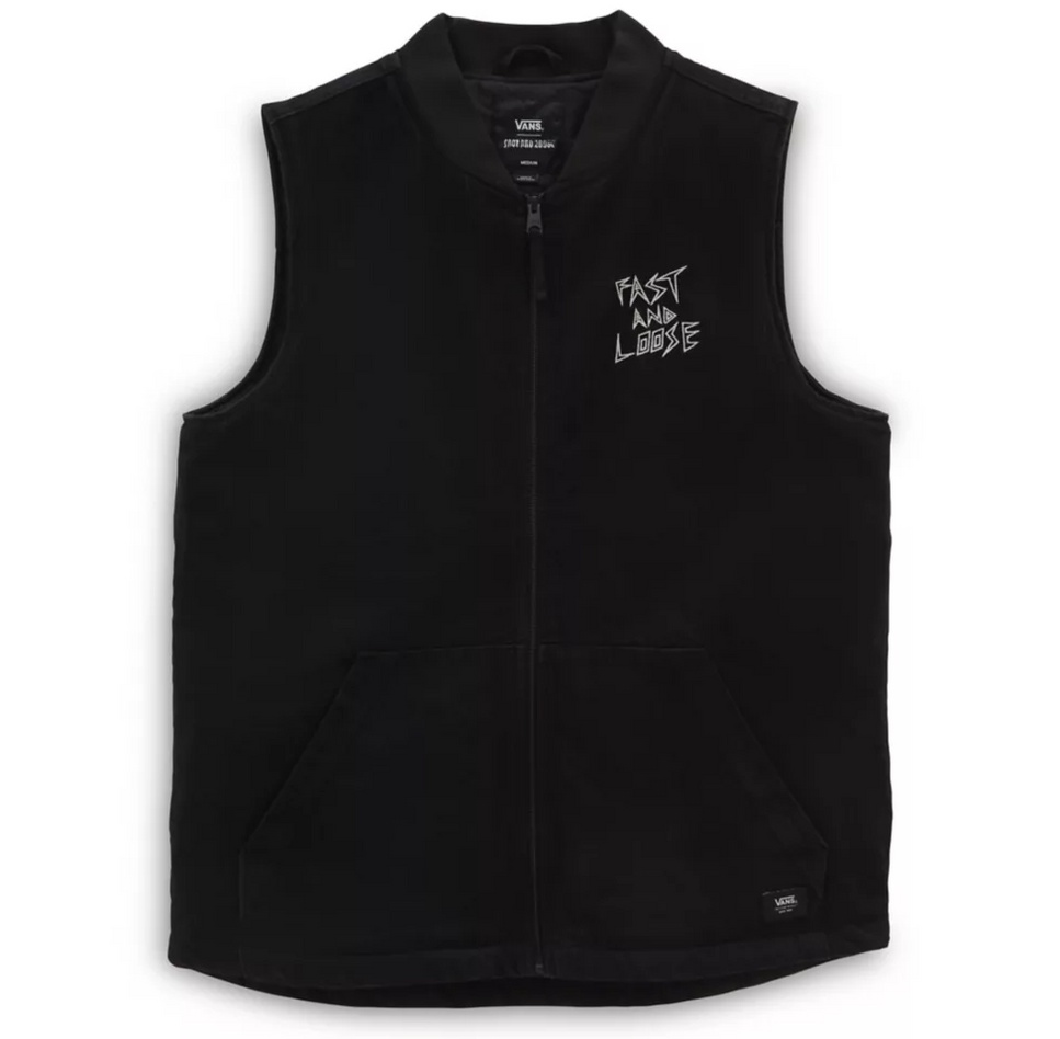 Vans x Fast and Loose Denim Vest — Albe's BMX