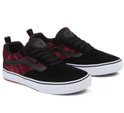 Vans Kyle Walker Pro Shoes ( Black / White / Corduroy Red ) Size 9