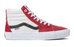Vans Sk8-Hi Sport Leather Shoes (Chili Pepper / White)