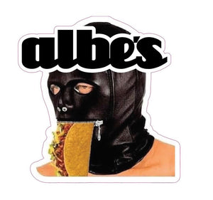 Albe's Competitive Taco Eating Sticker