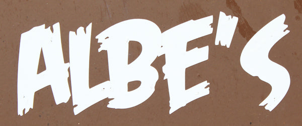 ALBE'S ANGRY DIE CUT STICKER