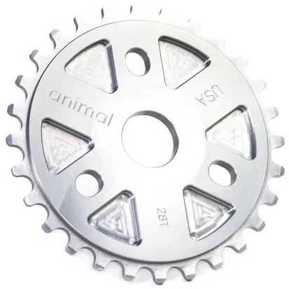 ANIMAL OG SPROCKET BMX スプロケット 25t シルバー Animal OG Sprocket — Albe's BMX