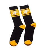 Animal Crew Socks One Size - Black/Yellow