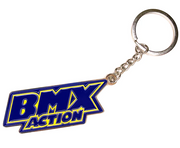 BMX Action Keychain Blue/Yellow