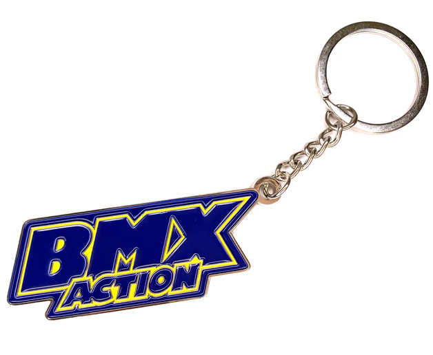 BMX Action Keychain