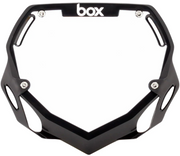 Box Two Number Plate Black/Large
