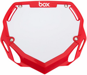Box Two Number Plate Red/Large