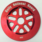 BULLY NATIONAL GUARD SPROCKET 25t/Red