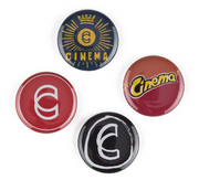 Cinema Assorted Buttons Pack 4-Pack