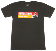 Demolition Serve & Protect T-Shirt Black/Red/Yellow - Small