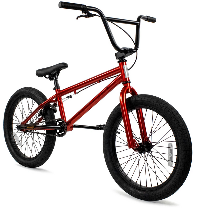elite 20 bmx bicycle the stealth freestyle bike 20TT BMX Bike-Black-Blue J&R Bicycles, Inc 1 1/8 standard unsealed SPROCKET Elite BMX Stealth Bike