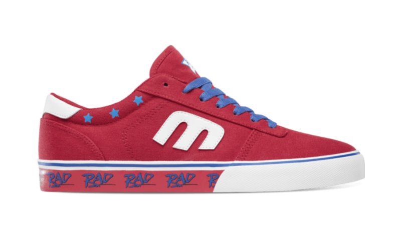 Etnies x RAD Calli Vulc Shoes Red White Blue Albe s BMX