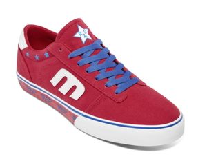 Etnies x RAD Calli Vulc Shoes (Red/White/Blue)