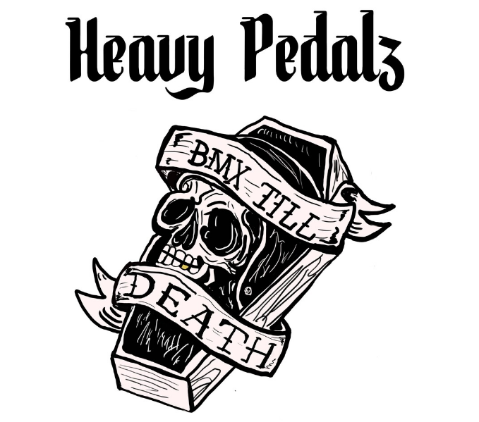 Heavy Pedalz BMX Till Death T-Shirt