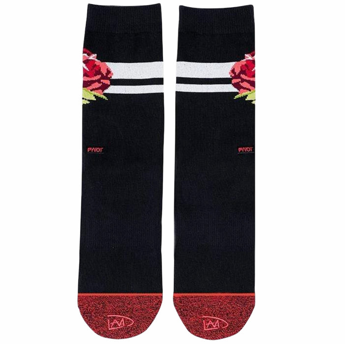 Pyvot Rose Socks
