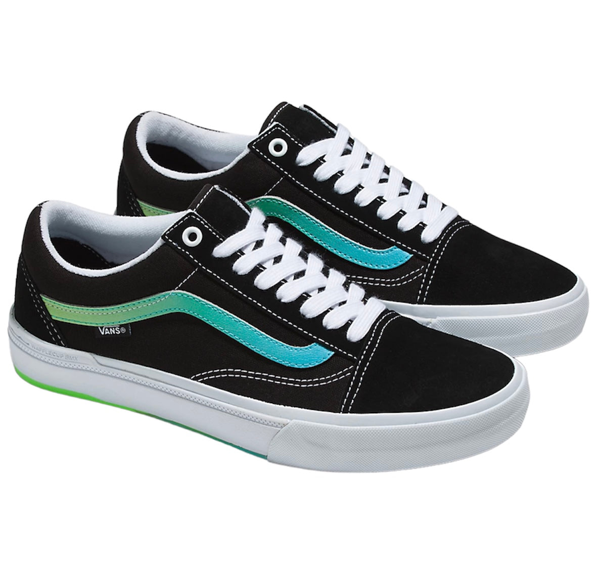 chokerende elasticitet Fødested Vans BMX Old Skool Pro Shoes (Black / White / Gradient) — Albe's BMX