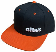 Albe's Classic Snapback Hat Black/Orange