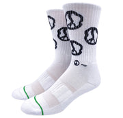 Pyvot Dizzy Peace Socks One Size (Mens 7-12)