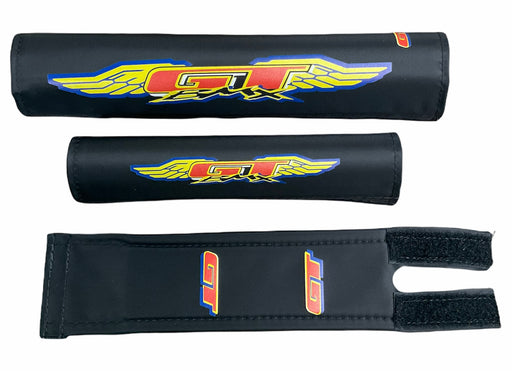 KHE BMX Cushion Set Protection Frame Handlebar Pad Set Handlebar Pad Frame Pad