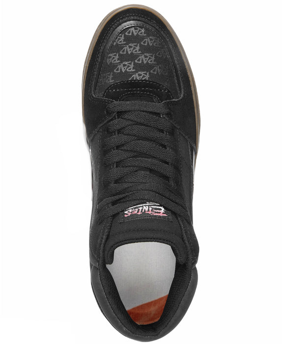 Etnies Screw Vulc Mid X RAD Shoes (Black / Gum)